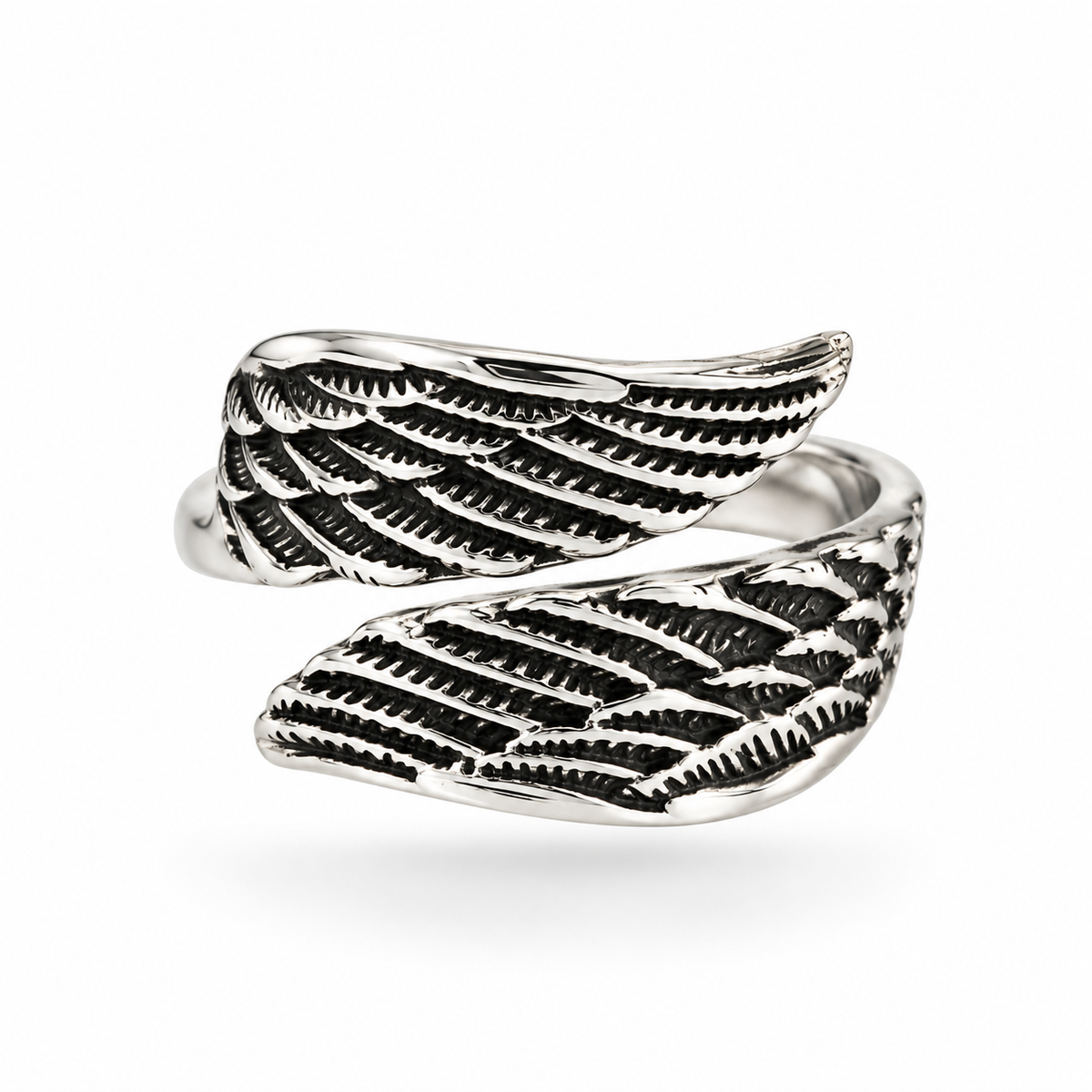 Angel Wings Ring | 925 Sterling Silver- Adjustable